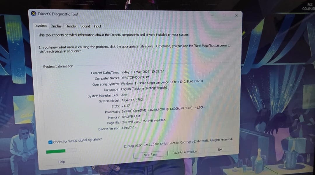 Acer Aspire (Core i5)