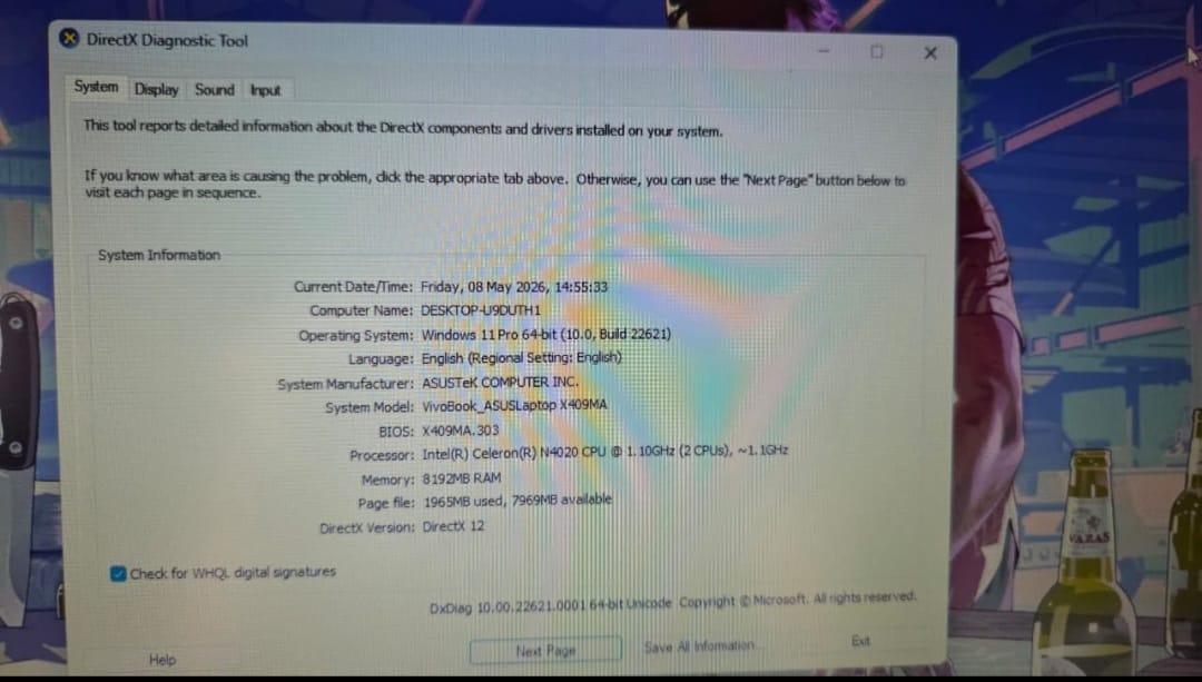 Asus VivoBook (Core i5)